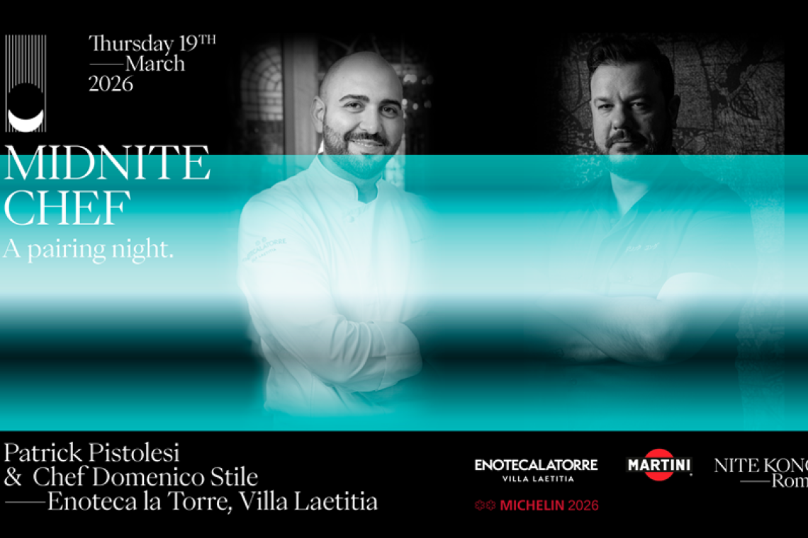 Domenico Stile e il team di Patrick Pistolesi: al Nite Kong una notte di alta cucina e cocktail pairing   
