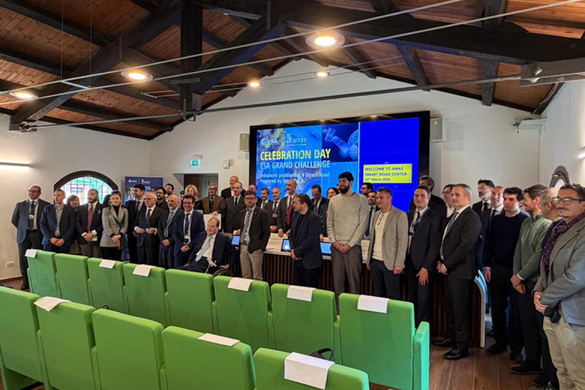 GTER vince l'ESA Grand Challenge promossa da Anas ed ESA