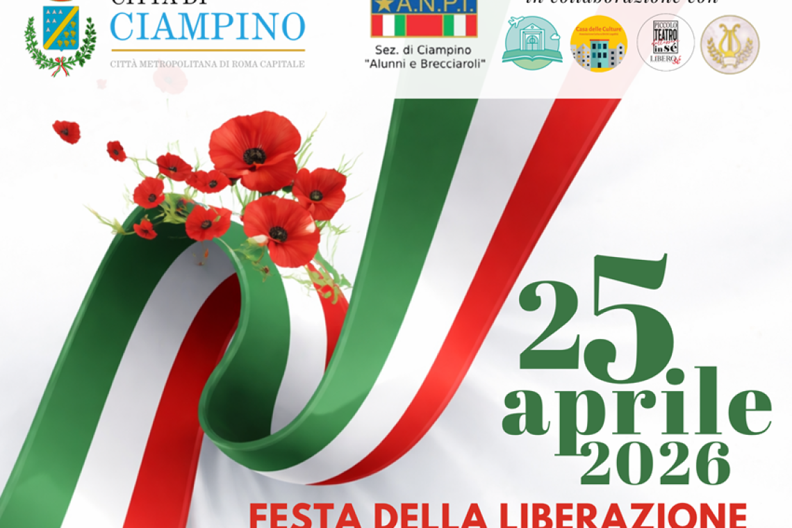 Il Comune di Ciampino celebra l’81esimo anniversario della Liberazione